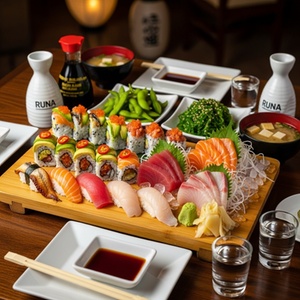 2 Sushi Rolls of your Choice Specialty + 2 Choice of Drinks - Runa Izakaya