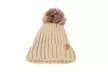 Winter Beanie Hat for Women Faux Fur Pom Pom Hats Womens Warm Cap - Second Medium