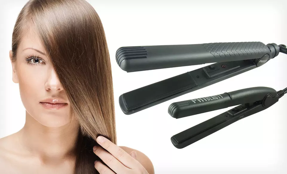 $29 for a Hair Straightener and Mini Iron in Black ($149.99 List Price). Free Shipping and Returns. - Primary Image