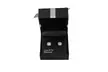 1/10 CT Diamond Cluster Halo Cushion Frame Stud Earrings in Sterling Silver - Second Medium