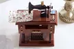Vintage Simulated Small Sewing Machine Model Music Box - Second Medium