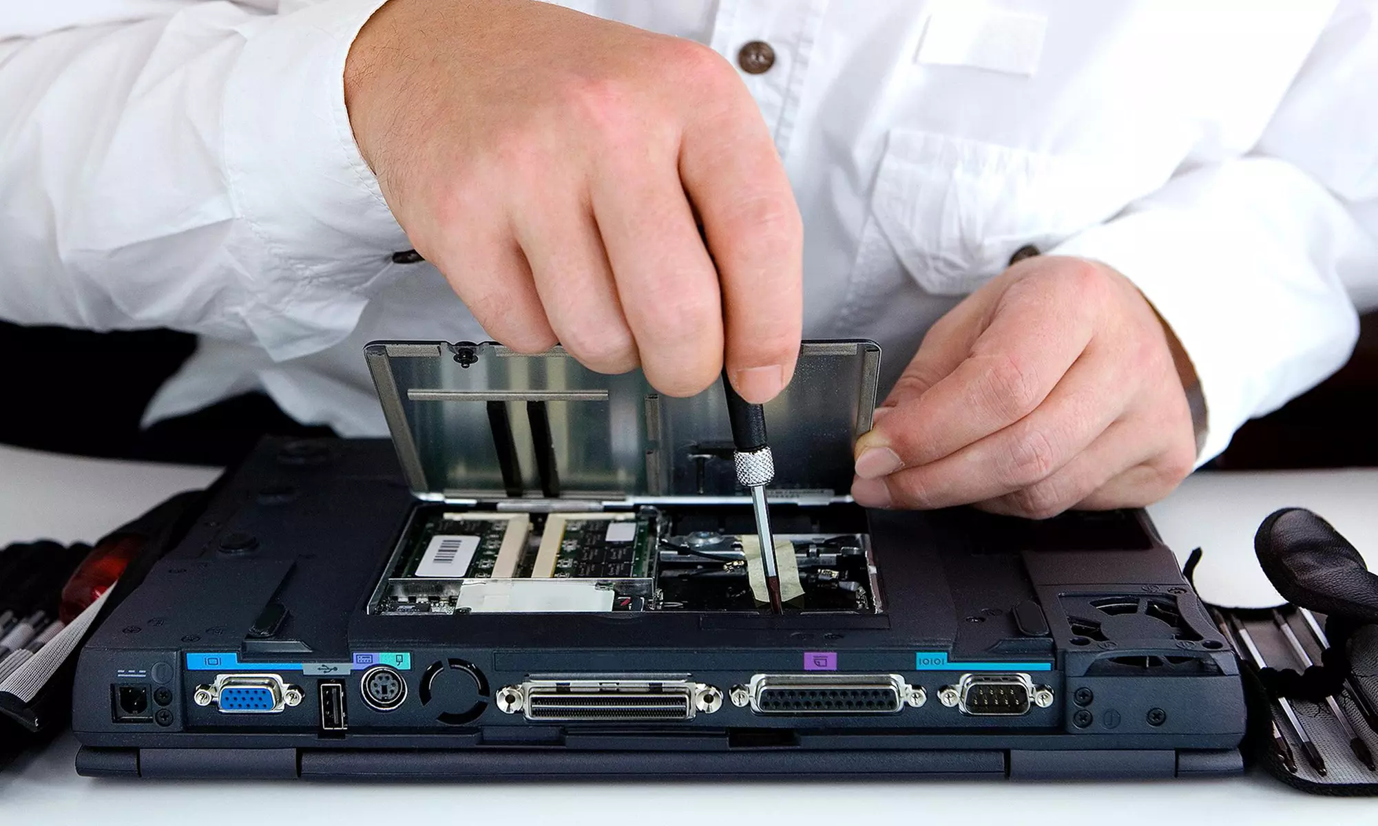 $162 for PC and Laptop Repair, Data Recovery, and Virus Removal at Express Computers ($400 Value) - Primary Image