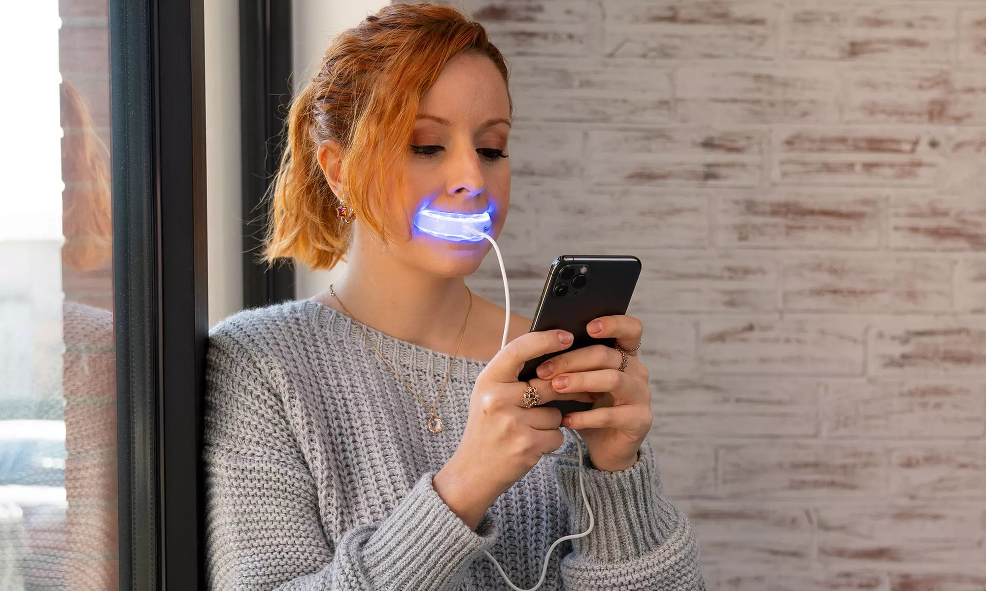 Smartphone kit de blanchiment GlamWhite