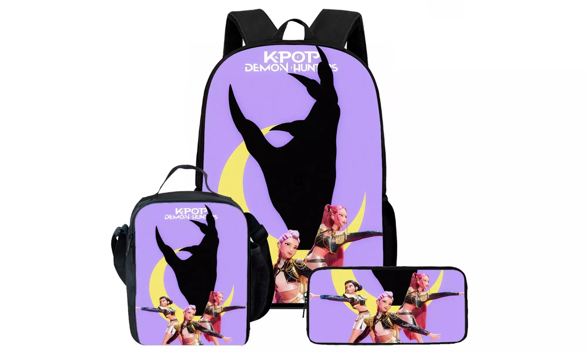 KPop Demon Hunters Inspired Backpack Set