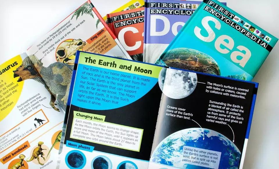 $26.99 for a Set of 12 First Encyclopedia Hardcover Books ($155.88 List Price). Free Shipping and Free Returns. - Second Medium