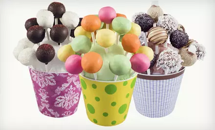 Box of One Dozen or Two Dozen Cake Pops or a Bouquet of Two Dozen Cake Pops from Cake Pop Creations (Up to 51% Off) - Primary Image