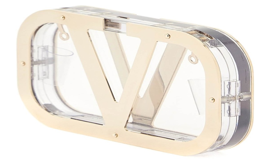 Image 4: Valentino Garavani Rockstud & Logo Clutches | Designer Bags (Up to 53% Off)