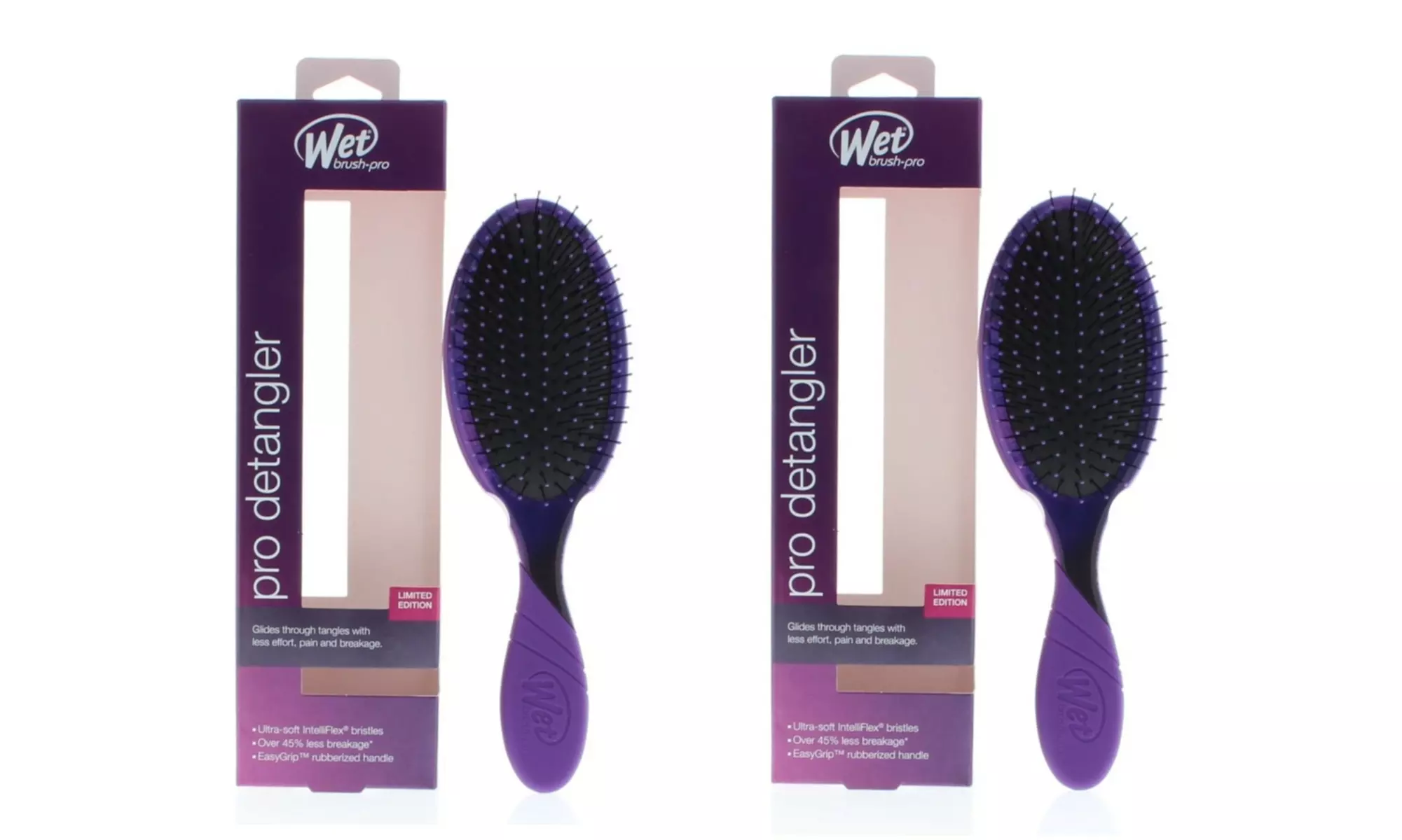 The Wet Brush Up to Three Packs of Original or Backbar or Detangler Brushes