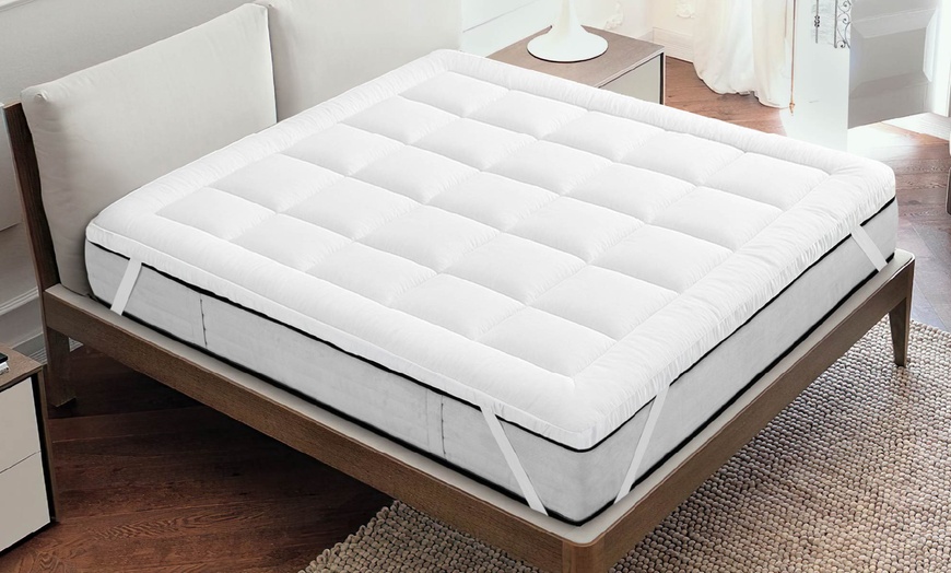 Image 3: Doppelseitige Matratzenauflage für alle Jahreszeit