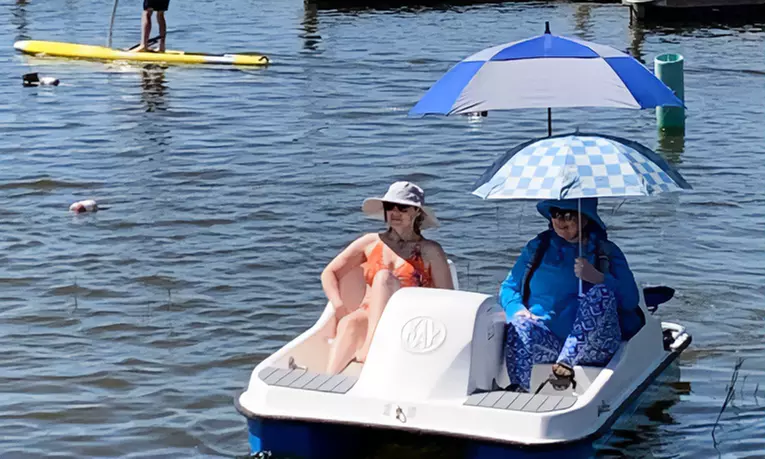 Enjoy w/ 1 Hour Paddleboard for 1, 2 or 4 or Kayaking for 1 or 2