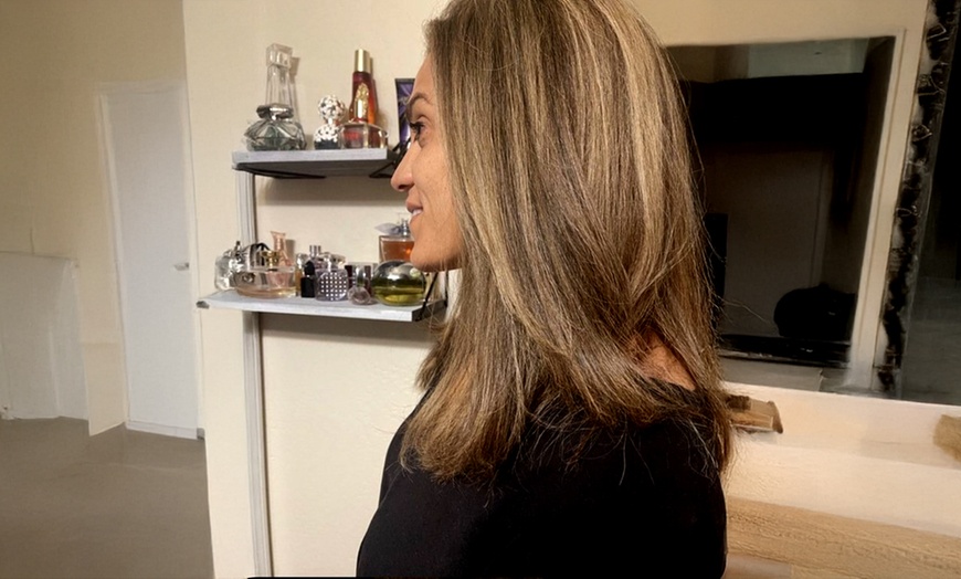 Image 2: Women’s Haircut, Deep Conditioning, Style (Blowout), Highlights & More