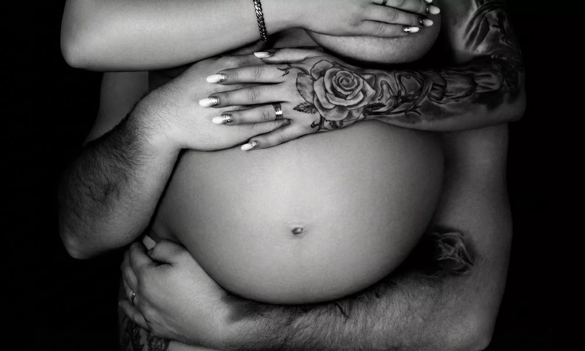 Gold/Silver Foil Maternity Photoshoot, Bump to Baby Package and More