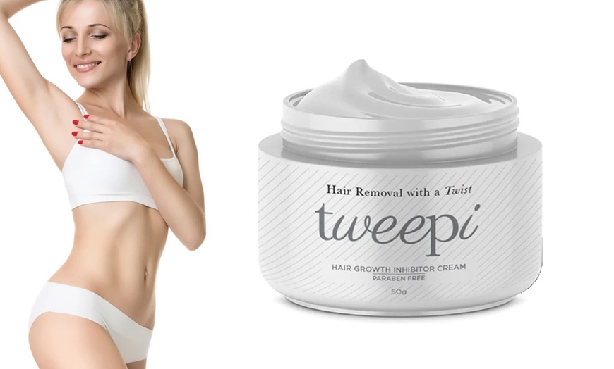 Image 5: Up to Three Tweepi Hair Growth Inhibitor Creams 50g