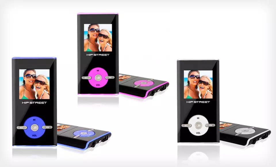 $17.99 for a Hipstreet 4GB Color LCD Video MP3 Player ($29.99 List Price). Three Colors Available. Free Shipping. - Primary Image