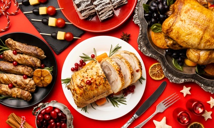 1 child: Christmas Eve dinner buffet with soft beverages - Spicery @ 4* Novotel Dubai Gold District