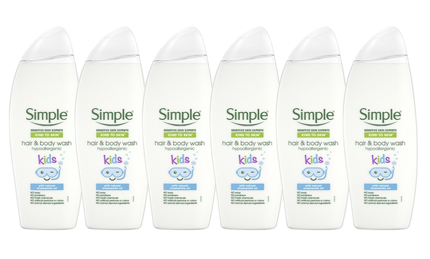 Image 3: Simple Kids' Body Wash 250ml