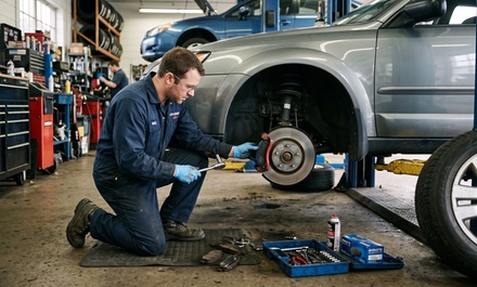Front or Rear Brake Pad Replacement with Lifetime Warranty - Rotors not included - Alpha State Auto Repair