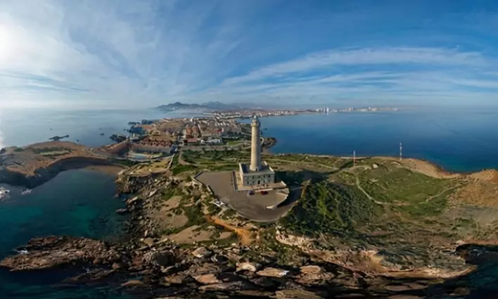Ruta e-bike por Cabo de Palos y La Manga con fotos, brindis y snack