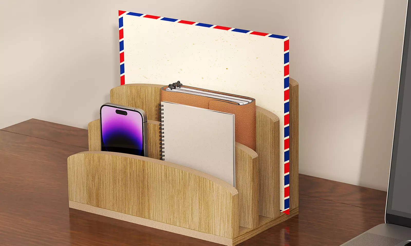 Bamboo Desk Organisers Collection