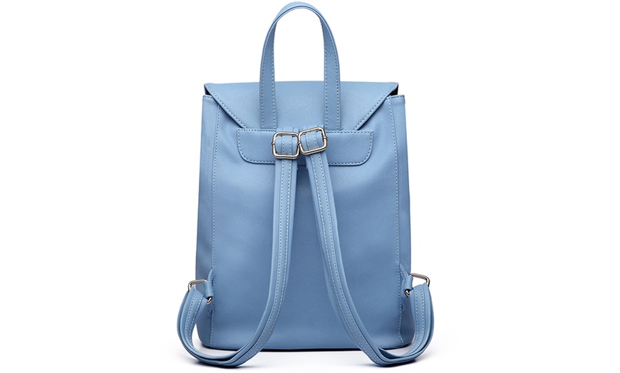 Image 33: MISS LULU Women's Fashion Lightweight Elegant Daily Backpack