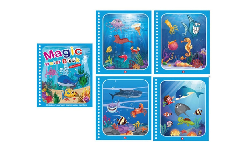 Image 5: Collection of Water Drawing Book Children's Painting Drawing Toys