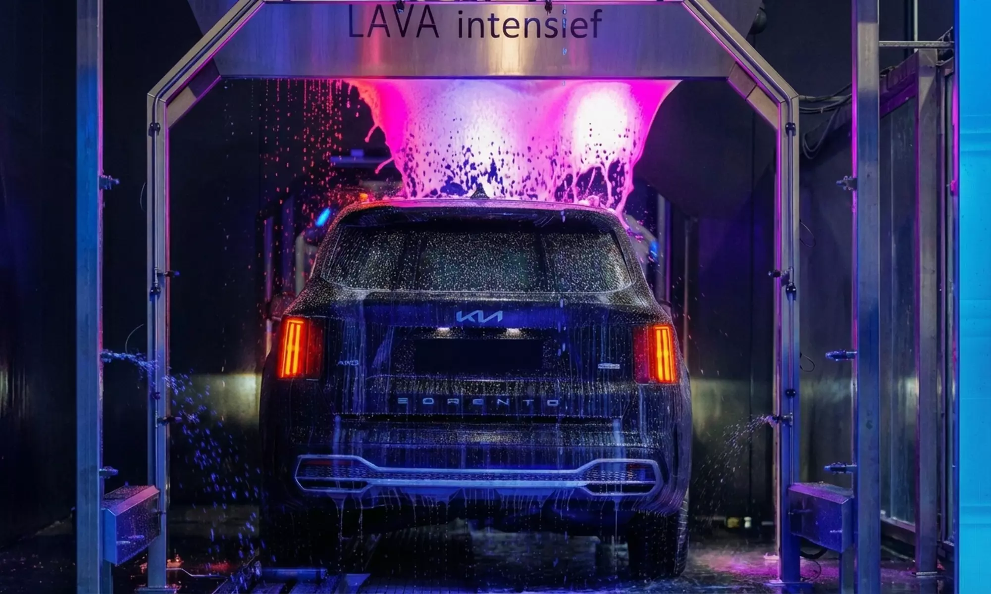 Monatliche Niagara-Autowäsche-Flat