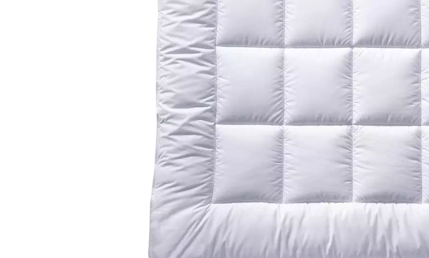 Image 7: Surmatelas double technologie à mémoire de forme et microfibre, Sampur