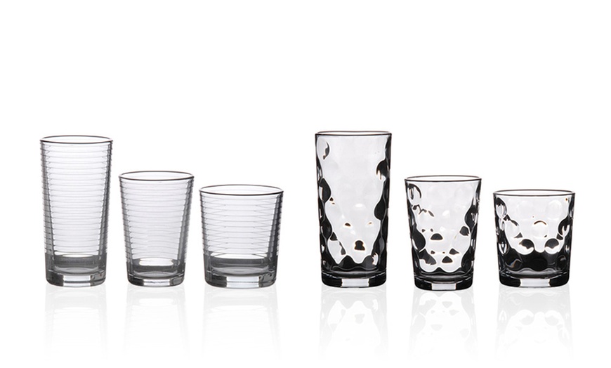 Image 1: 18- or 36-Piece Glassware Set