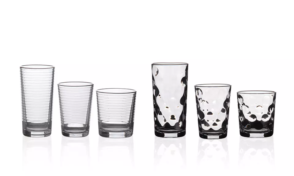 18- or 36-Piece Glassware Set - Primary Image