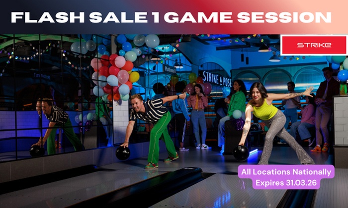 Strike Bowling Voucher Sale