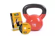 GoFit Classic Vinyl-Coated Kettlebell with Fitness DVD - Second Medium