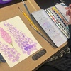 Image 3: Watercolor Painting w/ Coffee & Peace Cake for One, Two or Four People