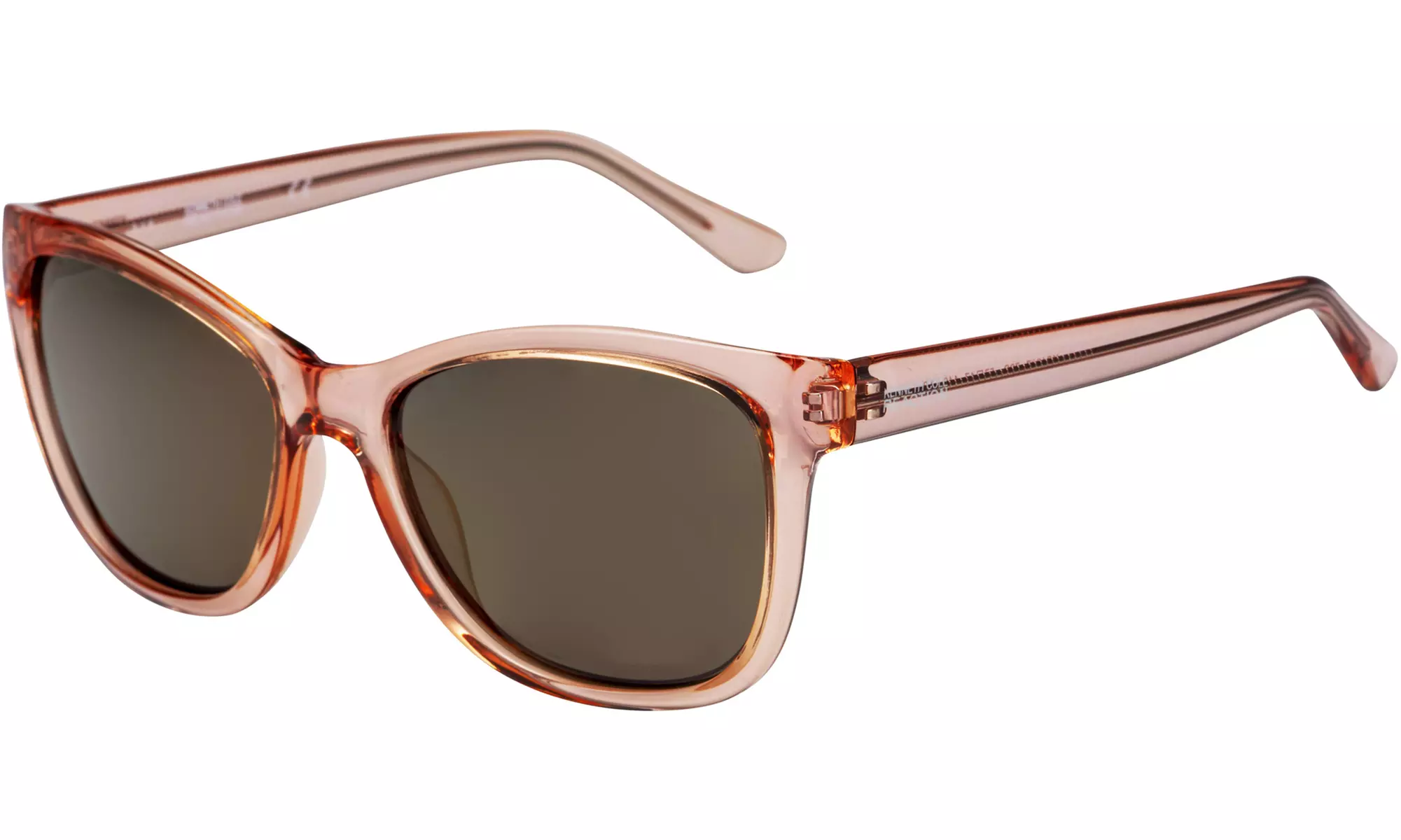 Kenneth Cole Reaction KC1267-5872C Square Pink Translucent Sunglasses - Primary Image