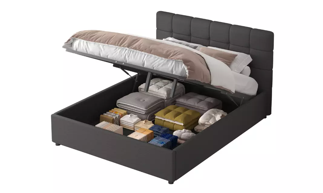 Lit avec coffre de rangement "Lyanna" de Kocoon