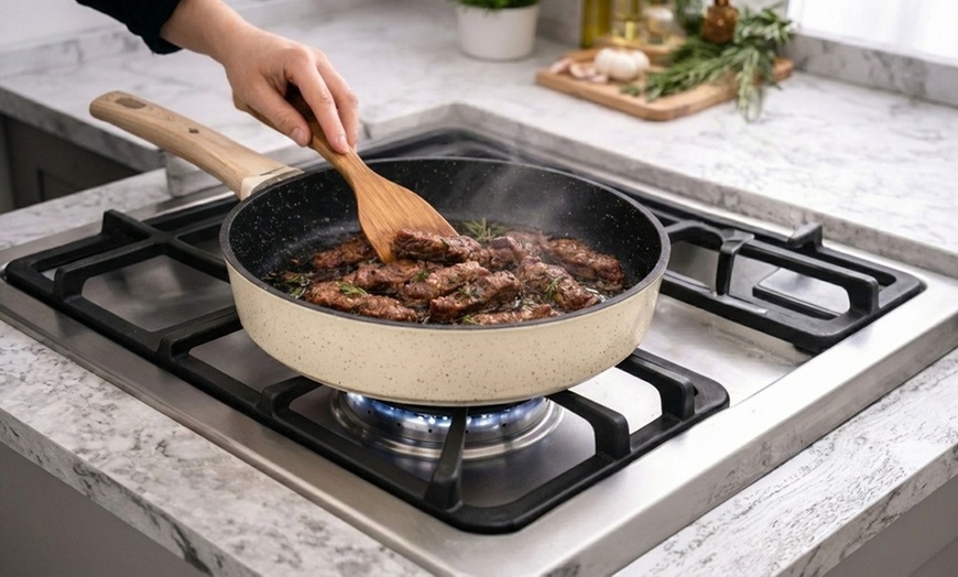 Image 21: Cocotte avec couvercle, batterie de cuisine de 6 ou 13 pièces