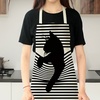 Image 1: Schürze mit Katzen-Motiv