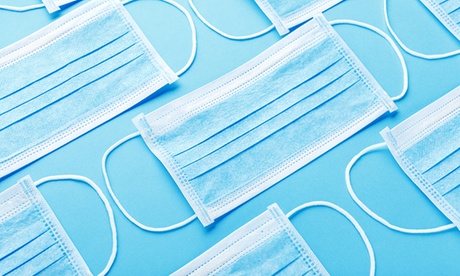 Box da 50 mascherine monouso pediatriche con triplo strato e banda in alluminio plastificato