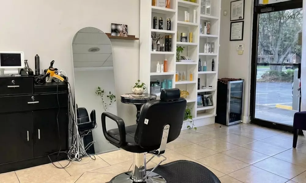 Haircut & Blow-Dry with Color or Highlights Makeover