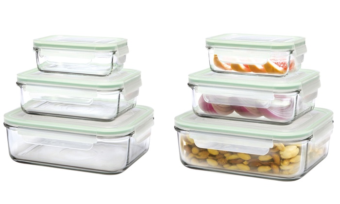 Glasslock Storage Container Set Groupon