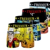 Image 4: Lot de 4 ou 5 boxers Freegun divers Cobranding pour homme