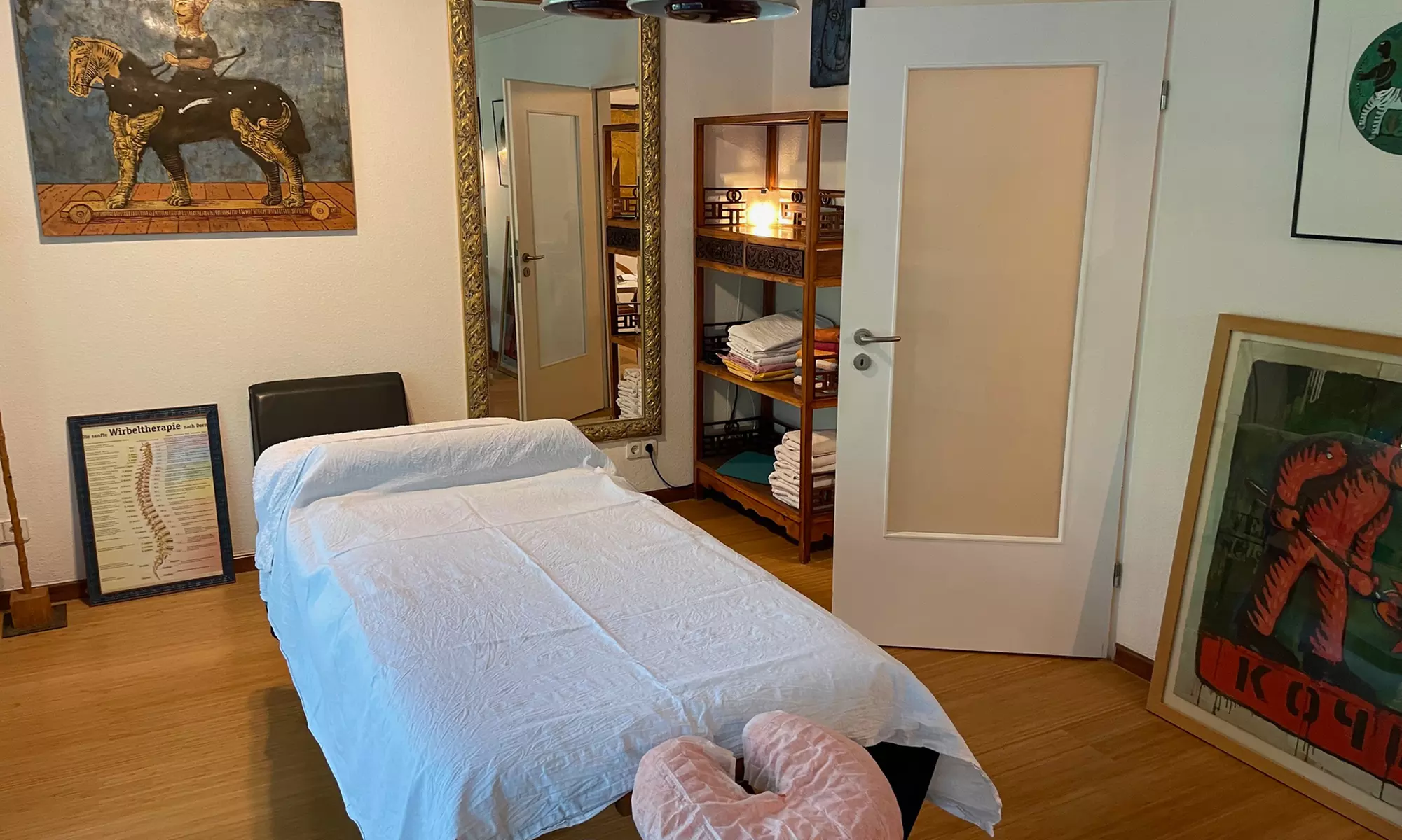 60 Min. klassische Massage oder Entspannungs-Massage inkl. Moorpackung