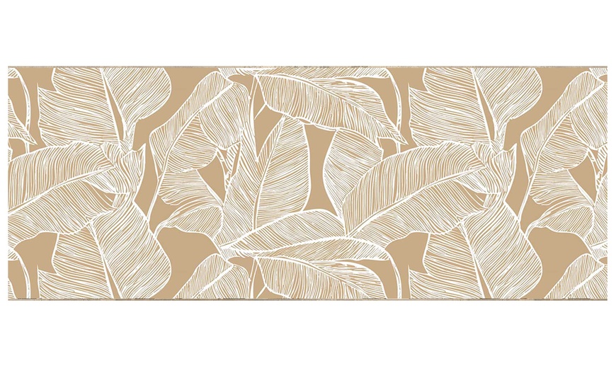 Image 2: Alfombra larga estampada de PVC con impresión digital