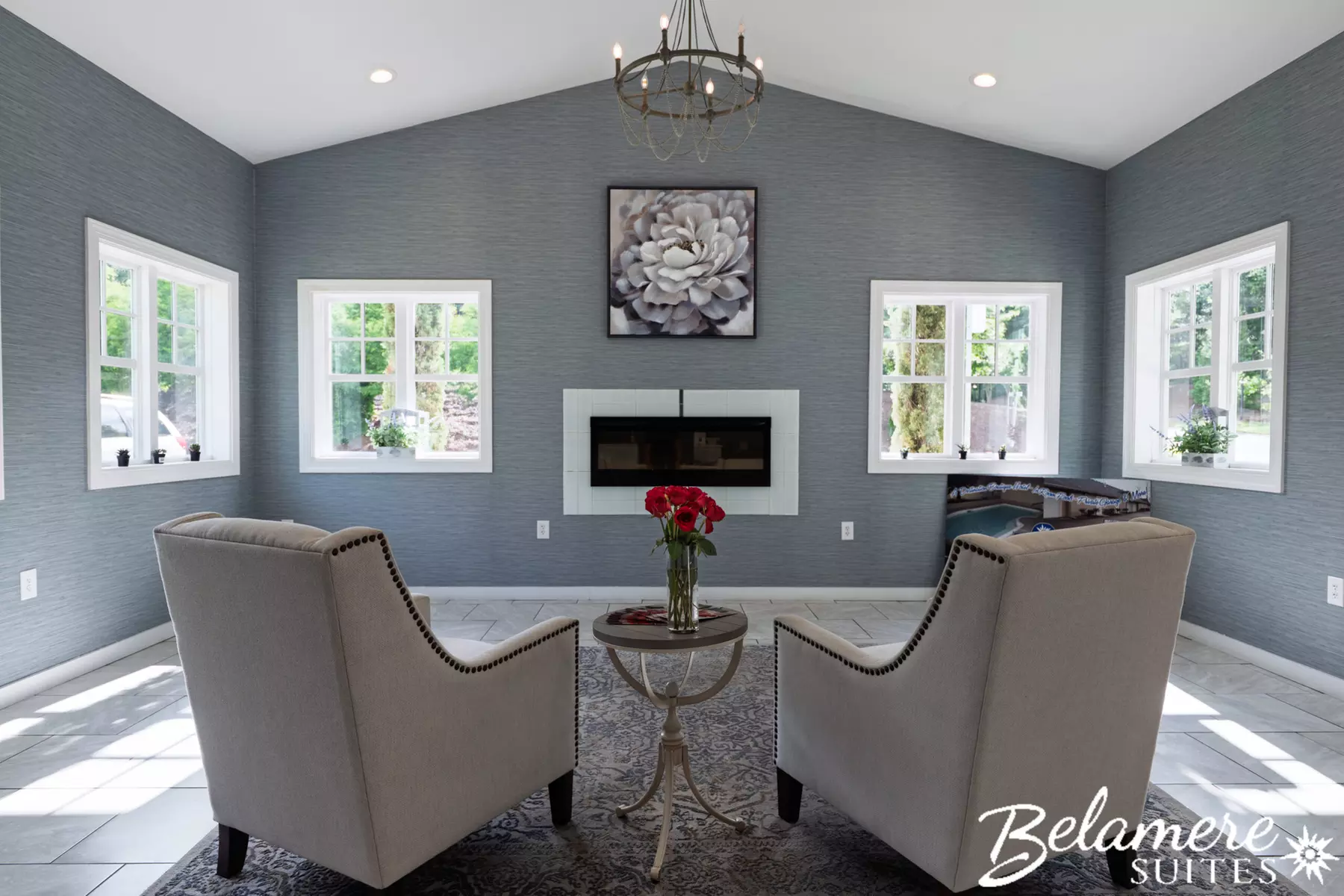 Private, In-Room Swimming Pools at Belamere Suites Hotel