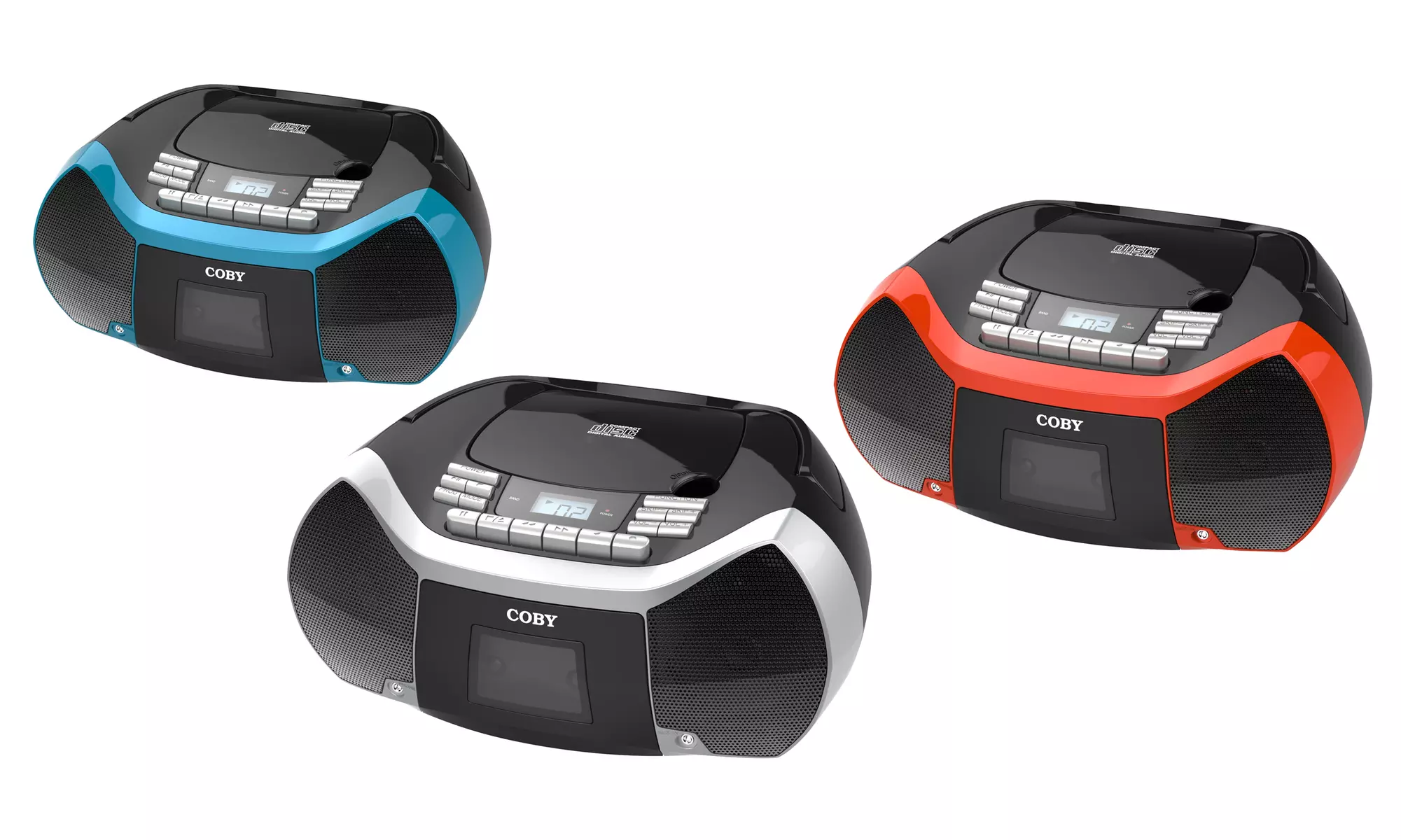 Coby CD/Cassette Player  - Primary Image