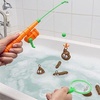 Image 2: Bath Time Fun Game Set - Fishing or Hoop Poop Floating Toys for Kids