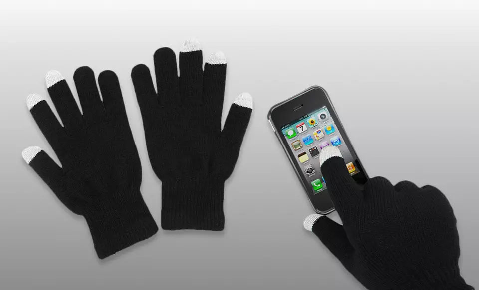 1 or 2 Pairs of Aduro Touchscreen Gloves (Up to 78% Off). Multiple Colors Available. Free Returns. - Primary Image