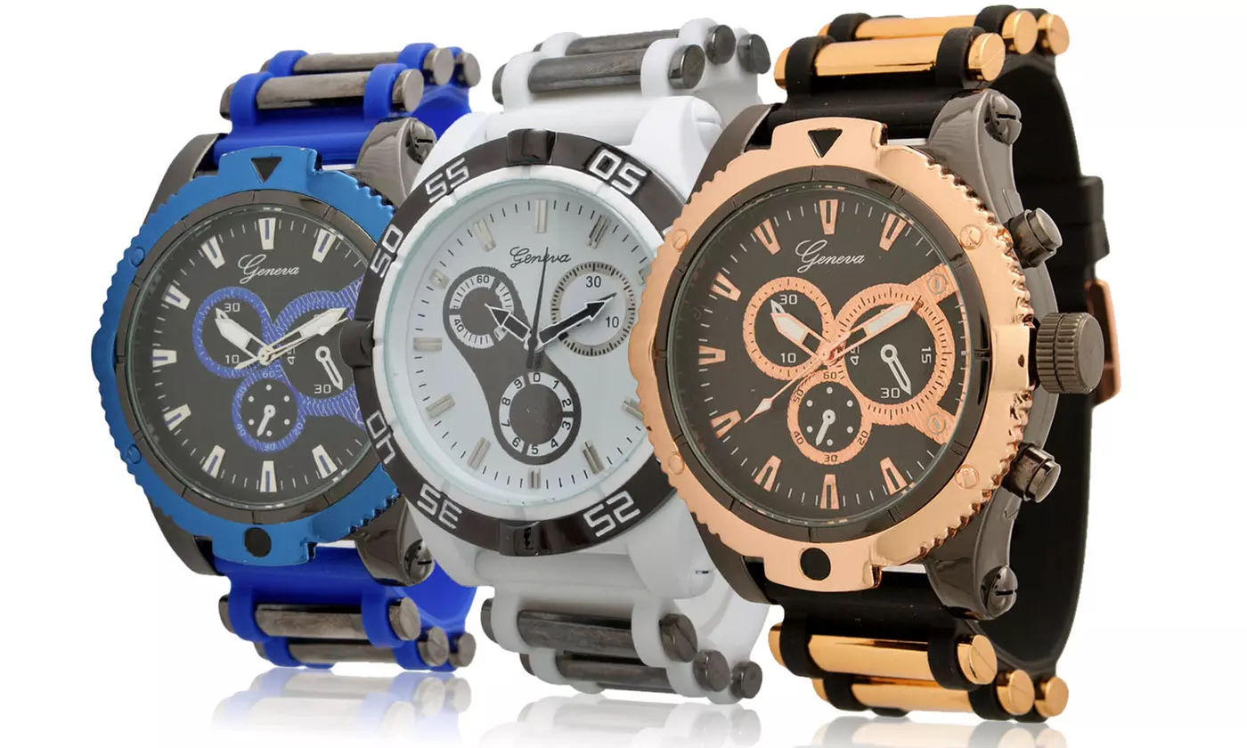 Geneva Men's Hip-Hop Collection Watch - Primary Image