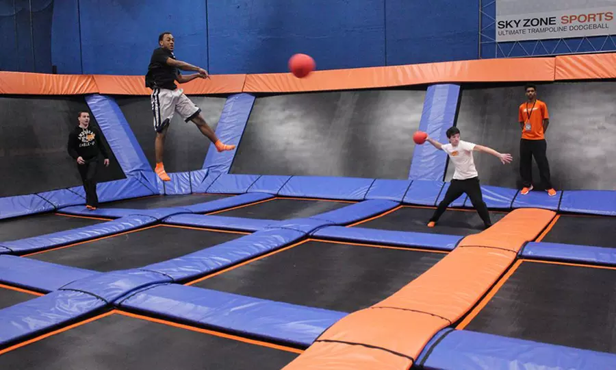 Two 60-Minute or Two 90-minute Jump Passes at Sky Zone Wallingford (Up to 47% Off)   - Primary Image