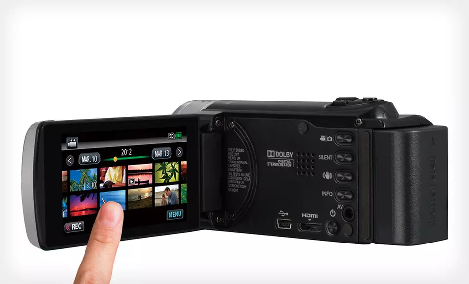 $149 for a JVC HD Flash Memory Camcorder (JVC Factory Refurbished) ($279.99 List Price). Free Shipping. - Second Medium