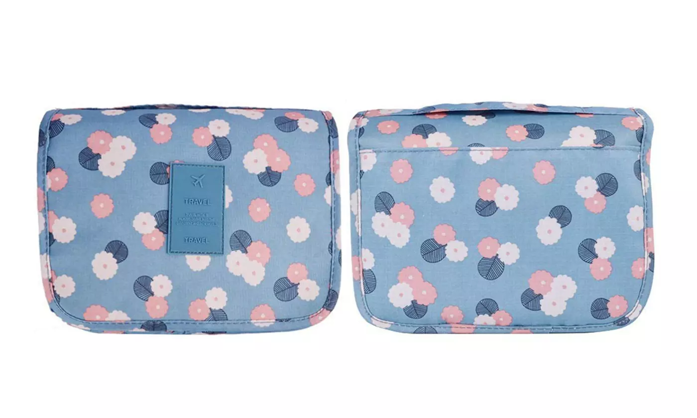 Multifunction Cosmetic Bag Portable Makeup Pouch Waterproof Toiletry Bag